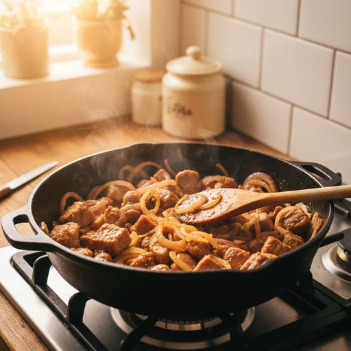 재료 볶아 맛의 깊이 더하기: 풍미를 깨우는 과정